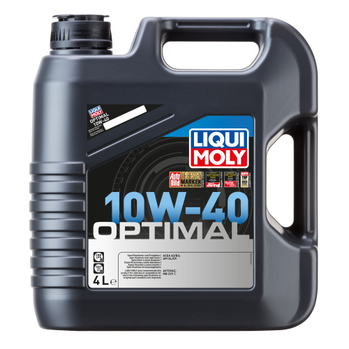 Полусинтетическое моторное масло Optimal 10W-40 - 4 л