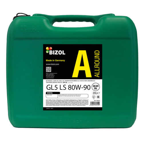 Минеральное трансмиссионное масло Allround Gear Oil GL5 LS 80W-90 - 20 л